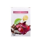 AURA FRAGRANCES CANDLES ЧАЕНИ СВЕЩИ CHOCOLATE-CHERRY 6БР