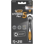 BIC САМОБРЪСНАЧКА FLEX 5 HYBRID + 2БР РЕЗЕРВНИ НОЖЧЕТА