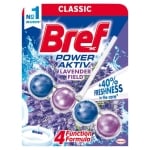 BREF WC ТОАЛЕТНО БЛОКЧЕ POWER ACTIVE LAVENDER 50ГР
