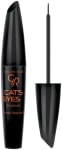 GOLDEN ROSE ОЧНА ЛИНИЯ CAT'S EYES EYELINER ЧЕРНА 6МЛ
