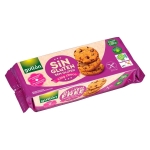 GULLON БИСКВИТИ CHOCO CHIP БЕЗ ГЛУТЕН И БЕЗ ЗАХАР 130ГР