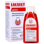 LACALUT ВОДА ЗА УСТА АКТИВ СРЕЩУ ПЛАКИ 300МЛ