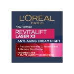 L'OREAL НОЩЕН КРЕМ ЗА ЛИЦЕ ПРОТИВ БРЪЧКИ REVITALIFT LASER RENEW 50МЛ