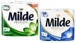 MILDE ТОАЛЕТНА ХАРТИЯ 4БР