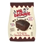 MR.BROWNIE МИНИ КЕЙК ШОКОЛАДОВО БРАУНИ С БЕЛГИЙСКИ ШОКОЛАД 8БР 200ГР
