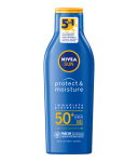 NIVEA СЛЪНЦЕЗАЩИТЕН ЛОСИОН PROTECT & MOISTURE SPF50+ 200МЛ
