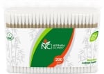 NORMAL CLINIC КЛЕЧКИ ЗА УШИ БАМБУКОВИ КЛЕЧКИ ПЛИК 200БР