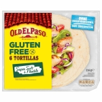 OLD EL PASO ТОРТИЛА БЕЗ ГЛУТЕН 6 БРОЯ 216ГР