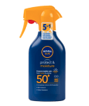 NIVEA СЛЪНЦЕЗАЩИТЕН СПРЕЙ SUN PROTECT & MOISTURE SPF50+ 270МЛ
