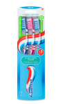 AQUAFRESH ЧЕТКА ЗА ЗЪБИ IN BETWEEN CLEAN 3БР