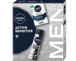NIVEA КОМПЛЕКТ 24 ACTIVE SENSITIVE ДЕО 150МЛ + АФТЪРШЕЙВ 100МЛ ЗА МЪЖЕ