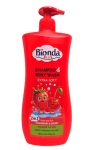 BIONDA KIDS ДУШ ГЕЛ 2 В 1 ЯГОДА И ЧЕРЕША 500МЛ