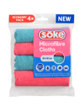 SOKE МИКРОФИБЪРНИ КЪРПИ 4БР