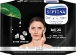 SEPTONA МОКРИ КЪРПИ DETOX/ACTIVE CHARCOAL 20БР