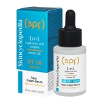 SKINCYCLOPEDIA СЛЪНЦЕЗАЩИТА ЗА ЛИЦЕ КРЕМ СЕРУМ SUN KISS SPF 50 С ХИАЛУРОН 30МЛ