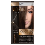 VICTORIA ШАМПОАН ОЦВЕТИТЕЛ ЗА КОСА BEAUTY KERATIN THERAPHY 40МЛ