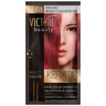VICTORIA ШАМПОАН ОЦВЕТИТЕЛ ЗА КОСА BEAUTY KERATIN THERAPHY 40МЛ