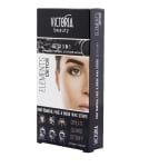 VICTORIA BEAUTY ДЕПИЛИРАЩИ ЛЕНТИ ЗА ЛИЦЕ И БИКИНИ ЛИНИЯ 3 В 1 С АКТИВЕН ВЪГЛЕН 1БР