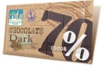 ZIDO ШОКОЛАД DARK 70% COCOA С МОРСКА СОЛ
